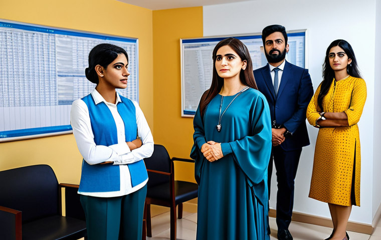 **
A diverse team of psychologists in modest professional attire, collaborating in a modern office setting in Karachi, Pakistan. The scene includes charts displaying positive trends in mental health awareness. Safe for work, appropriate content, fully clothed, professional environment, perfect anatomy, correct proportions, natural pose, high quality.
**